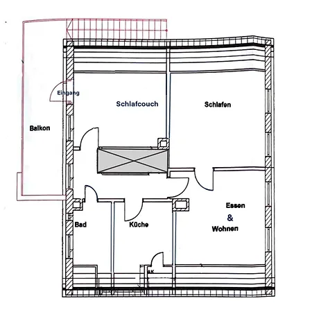Lägenhet Treeneglueck Friedrichstadt